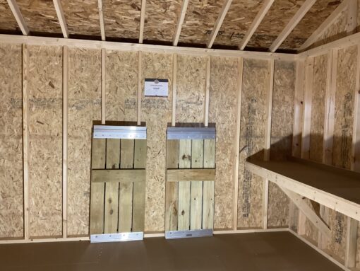 77109-1 10'x12' Ranch Gable Wood Panel Shed