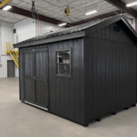 77109 10'x12' Ranch Gable Wood Panel Shed