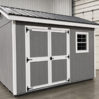 10'x12' Ranch Gable Wood Panel Shed