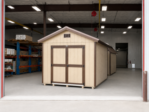 10'x12' Ranch Gable Wood Panel Shed