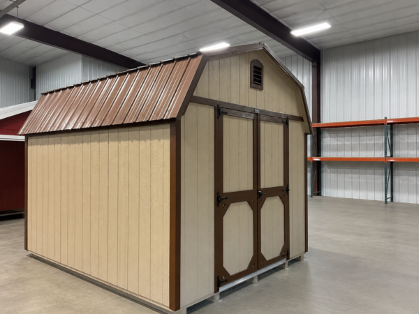 10'x12' High Barn Wood Panel Shed