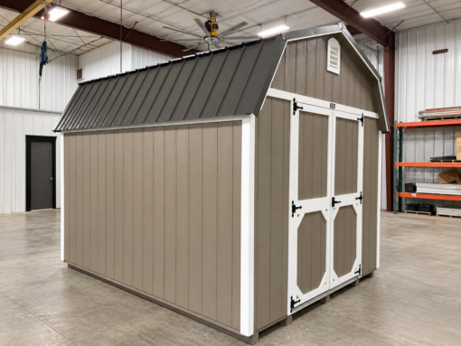 10'x12' High Barn Wood Panel Shed