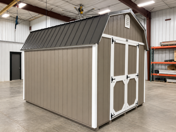 10'x12' High Barn Wood Panel Shed