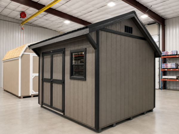 10'x12' Quaker Gable Wood Panel Shed