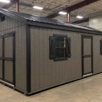12'x24' Ranch Gable Wood Panel Shed