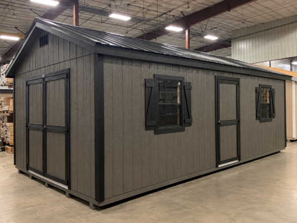 12'x24' Ranch Gable Wood Panel Shed