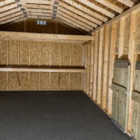 12'x20' Ranch Gable Wood Panel Shed