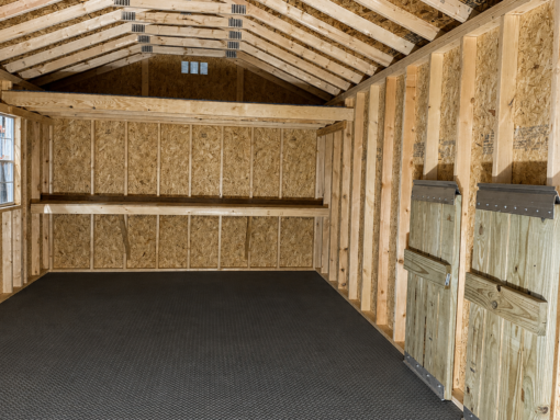 12'x20' Ranch Gable Wood Panel Shed
