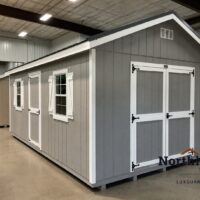 12'x20' Ranch Gable Wood Panel Shed