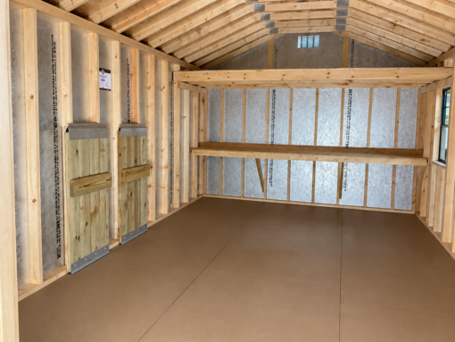 12'x20' Ranch Gable Wood Panel Shed