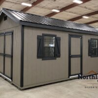 12'x20' Ranch Gable Wood Panel Shed