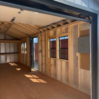 12'x28' Ranch Gable Wood Panel Garage