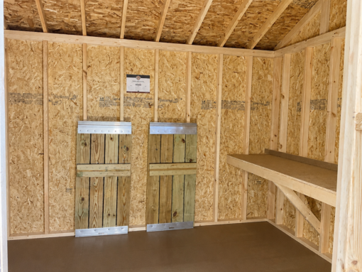 10'x12' Ranch Gable Wood Panel Shed