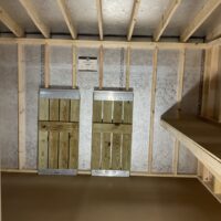 10'x12' Studio Wood Panel Shed