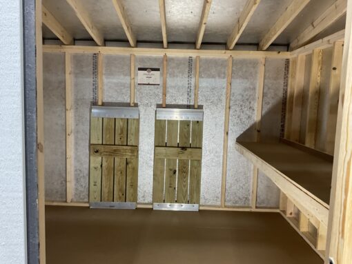 10'x12' Studio Wood Panel Shed