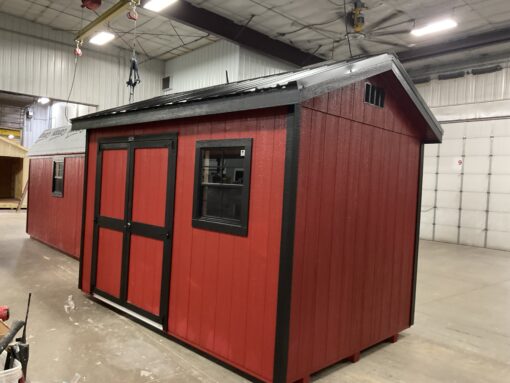 77652 8'x12' Ranch Gable Wood Panel Shed