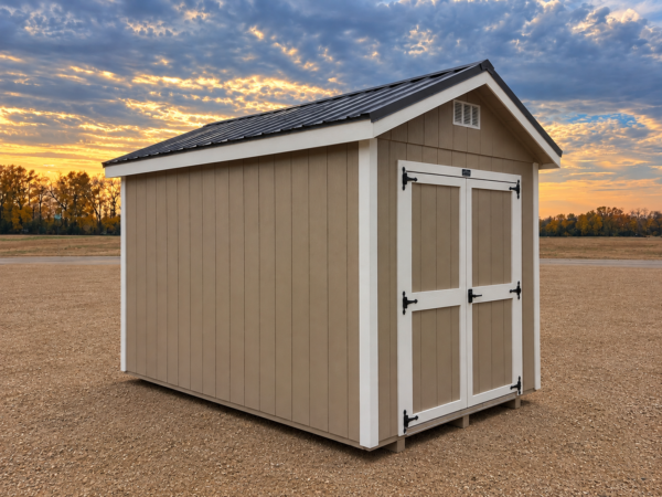 8'x12' Ranch Gable Wood Panel Shed