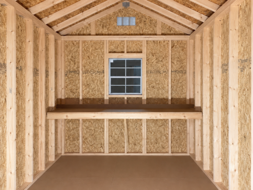 8'x12' Ranch Gable Wood Panel Shed