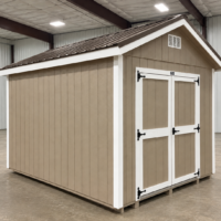 8'x12' Ranch Gable Wood Panel Shed