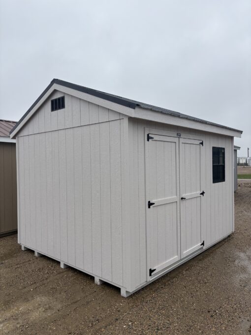 10'x12' Economy Ranch Gable Wood Shed