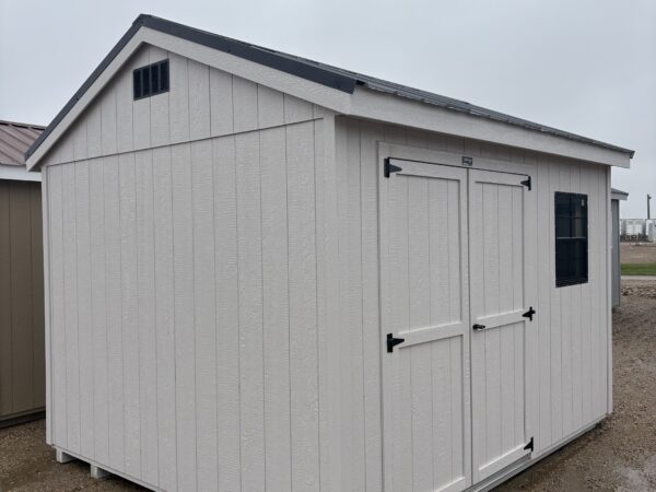 77690 10'x12' Economy Ranch Gable Wood Shed