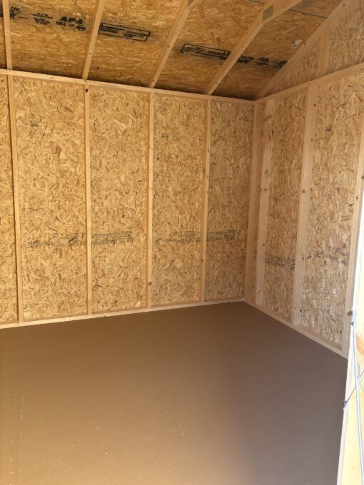 10'x12' Economy Ranch Gable Wood Shed