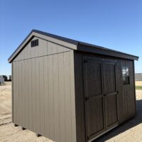 10'x12' Economy Ranch Gable Wood Shed