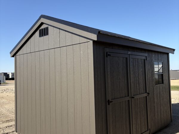 10'x12' Economy Ranch Gable Wood Shed