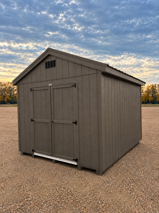 77791 10'x12' Economy Ranch Gable Wood Shed