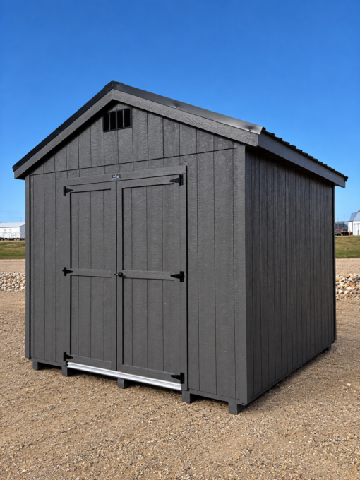 10'X12' Economy Ranch Gable Wood Shed