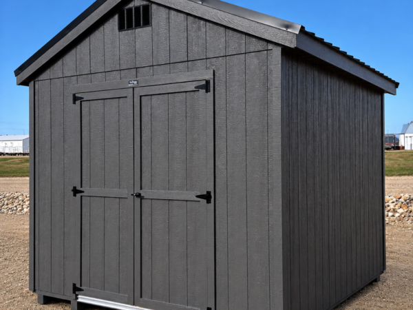 10'X12' Economy Ranch Gable Wood Shed