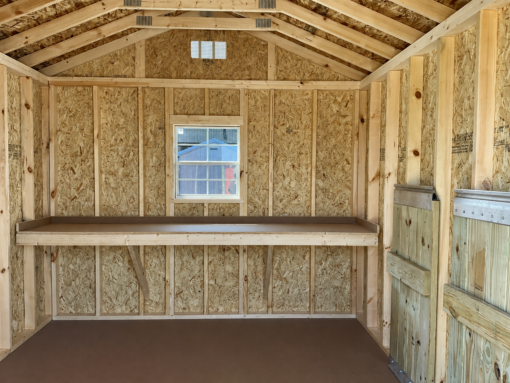77799-1 10'x12' Ranch Gable Wood Panel Shed