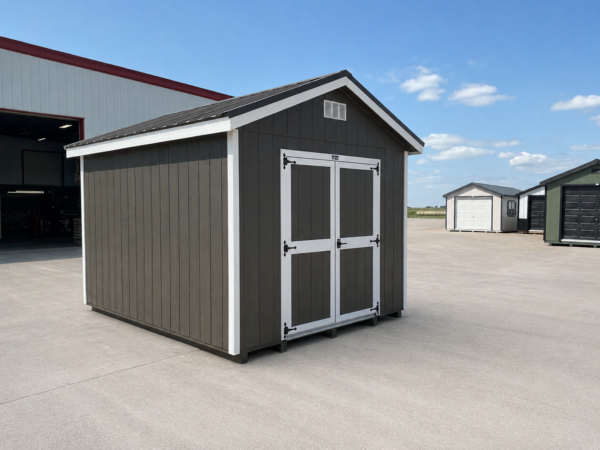 10'x12' Ranch Gable Wood Panel Shed