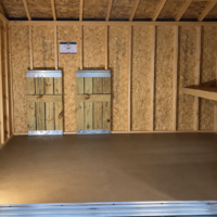 77803-1 10'x12' Ranch Gable Wood Panel Shed