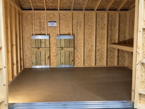 77803-1 10'x12' Ranch Gable Wood Panel Shed