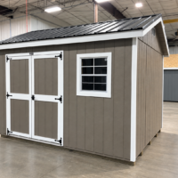 77803 10'x12' Ranch Gable Wood Panel Shed