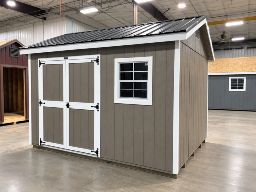 77803 10'x12' Ranch Gable Wood Panel Shed