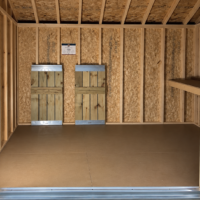 10'x12' Ranch Gable Wood Panel Shed