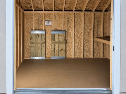 10'x12' Ranch Gable Wood Panel Shed