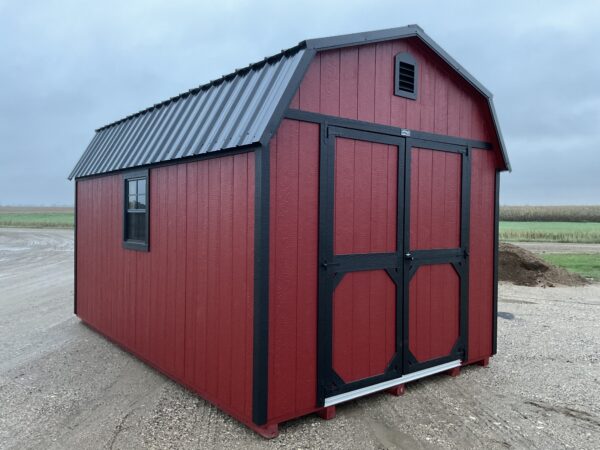77871 10'x16' High Barn Wood Panel Shed
