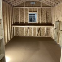 10'x12' Ranch Gable Wood Panel Shed