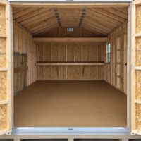 12'x20' Ranch Gable Wood Panel Shed