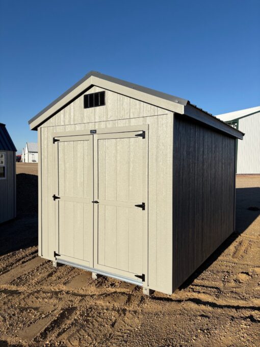 96130 8'x12' Economy Ranch Gable Wood Shed