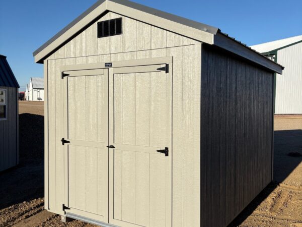 96130 8'x12' Economy Ranch Gable Wood Shed