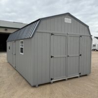 12'x24' Economy High Barn Wood Shed