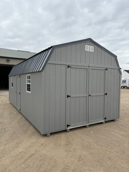 12'x24' Economy High Barn Wood Shed