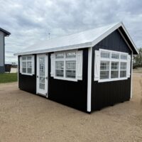 BLACK 3 10'x20' Greenhouse Deluxe Style