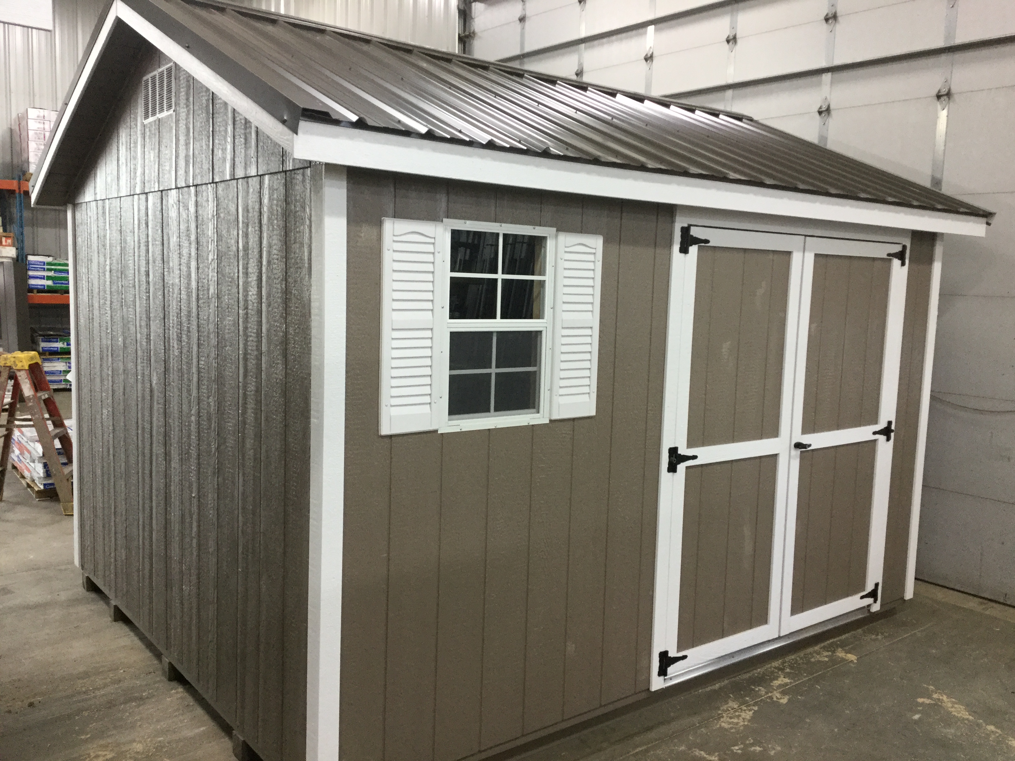 10x12 classic style vinyl shed for sale #21548