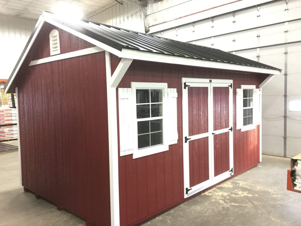 10x16 Quaker Style Wood Shed For Sale| #24201 | Northland 