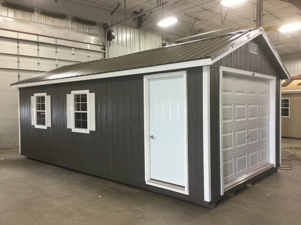 12x24 Ranch Style Wood Garage For Sale #24581 Northland 